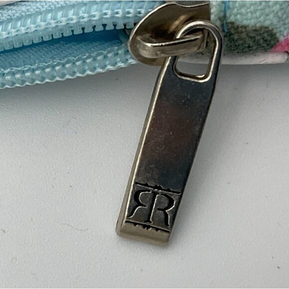 Robin Ruth New York Floral Print Hobo Shoulder Bag Zipper Closure Inner Pocket - Picture 4 of 6